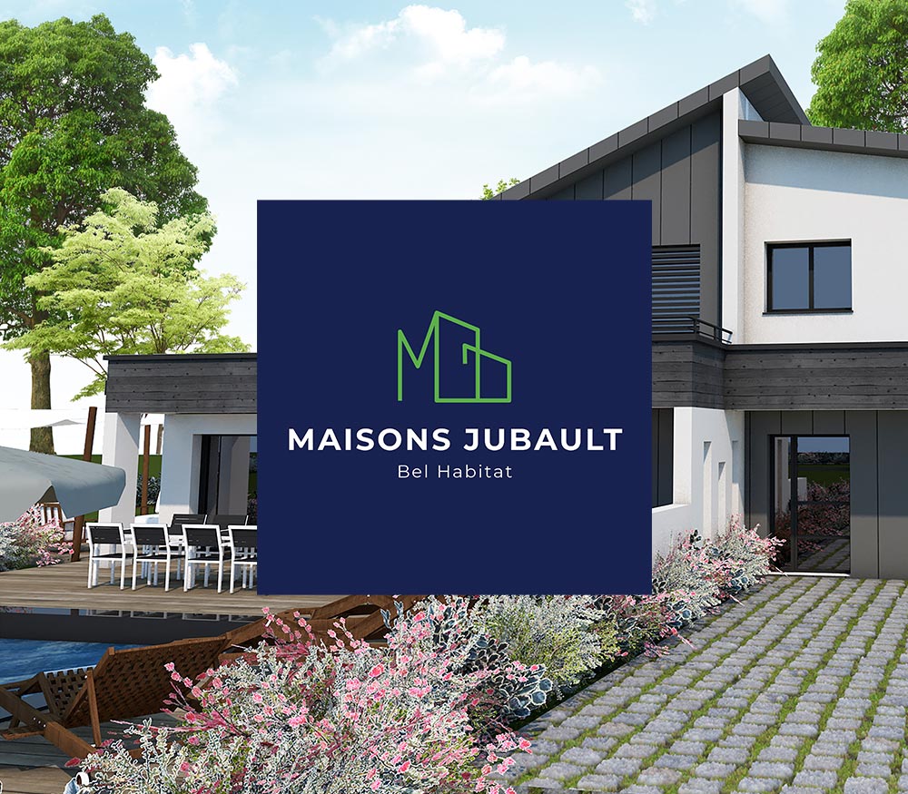 Création du logo et du site web Maisons Jubault