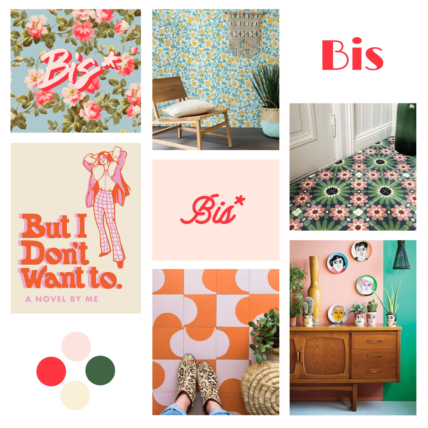 Proposition de moodboard pour BIS Décoration